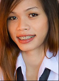 Ladyboy Wicky in bf shirt