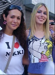 Nikki at tha gayparade !
