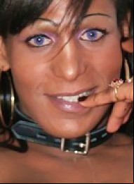 Black shemale slut fucks lik...